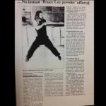 Sifu Bryan Talbot - Old Newspaper Clipping