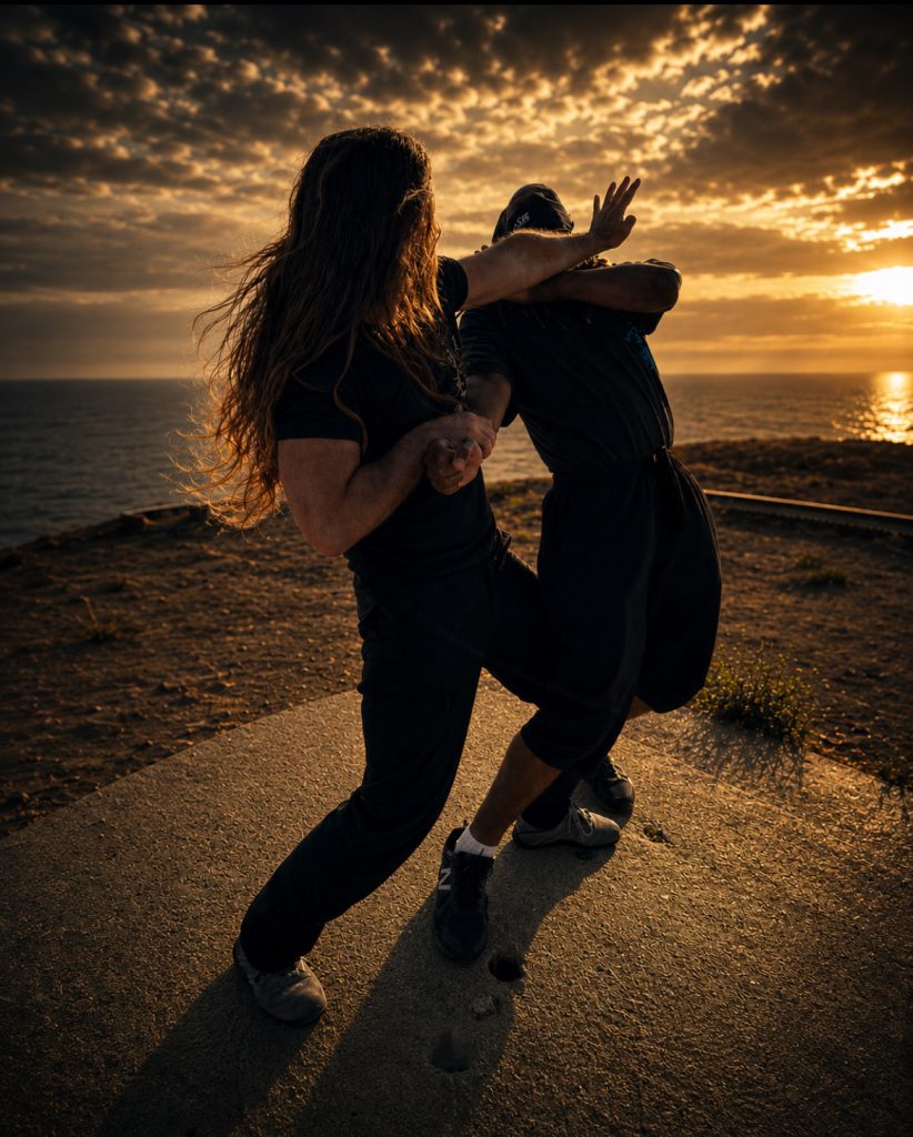 Ip Man WIng Chun application training demonstrating structure, control, and practical technique at West Coast Wing Chun