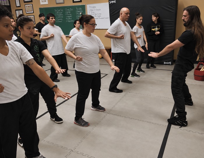 Wing Chun Boot Camp training