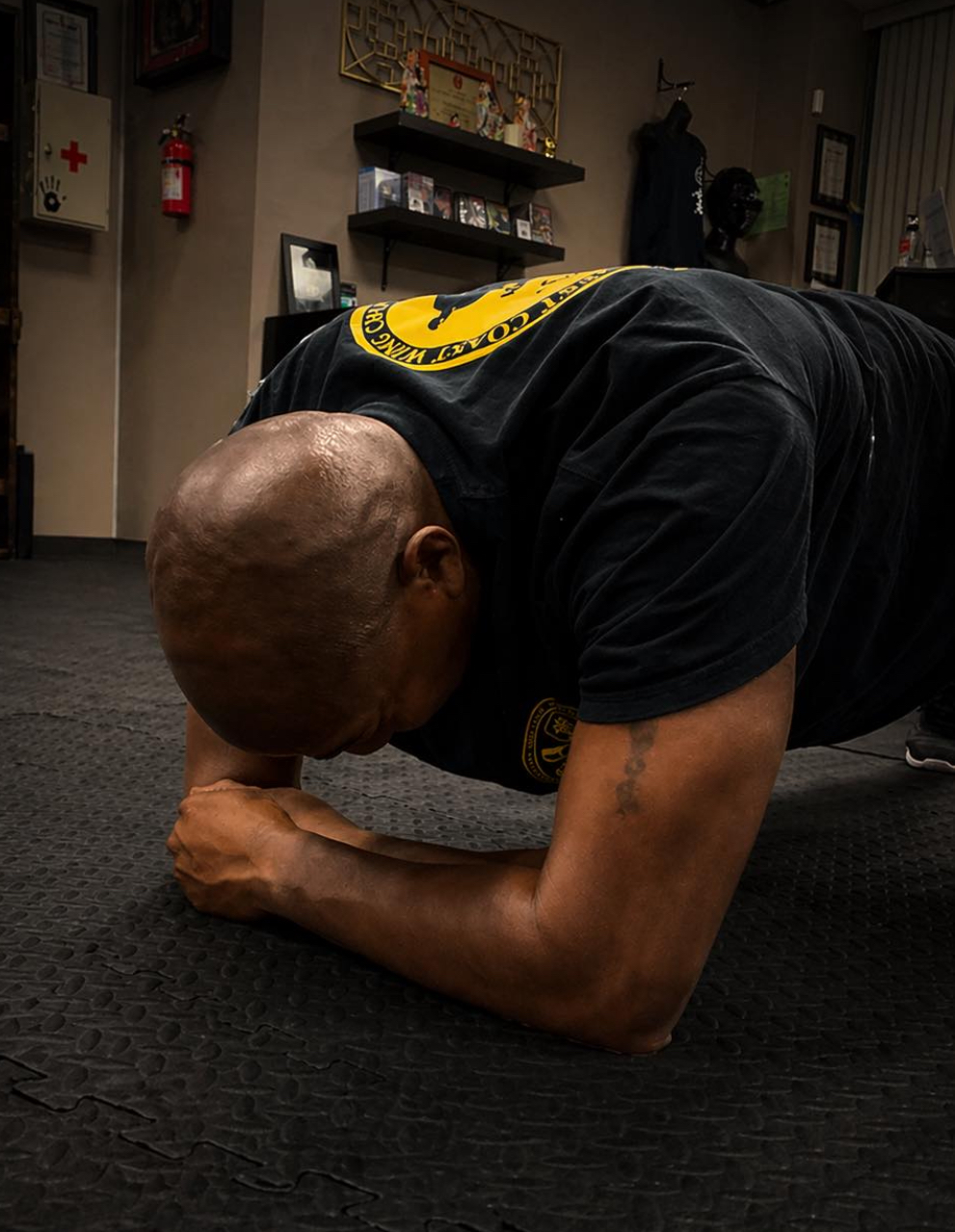Physical Wing Chun training at West Coast Wing Chun