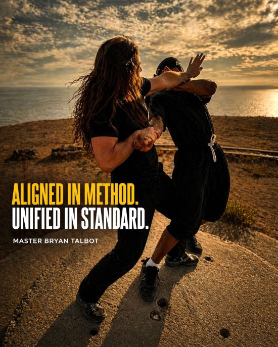 Master Bryan Talbot executing Biu Sau